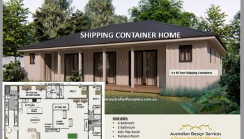 Shipping Container house plans